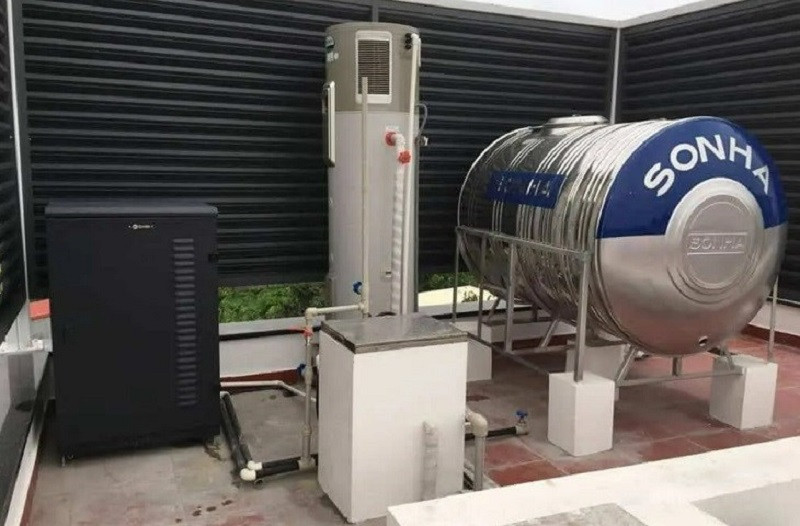 Hệ thống nước nóng trung tâm heatpump là gì? lợi ích khi sử dụng