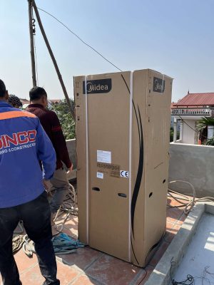 Heatpump Midea all in one