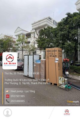Heatpump Stiebel và Lọc Tổng